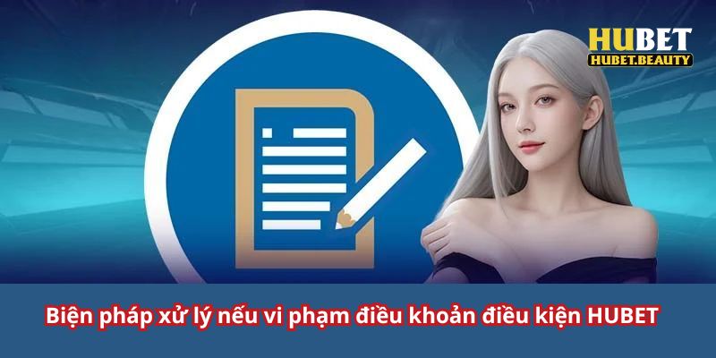 Chế tài xử lý khi vi phạm chính sách tại nhà cái HUBET